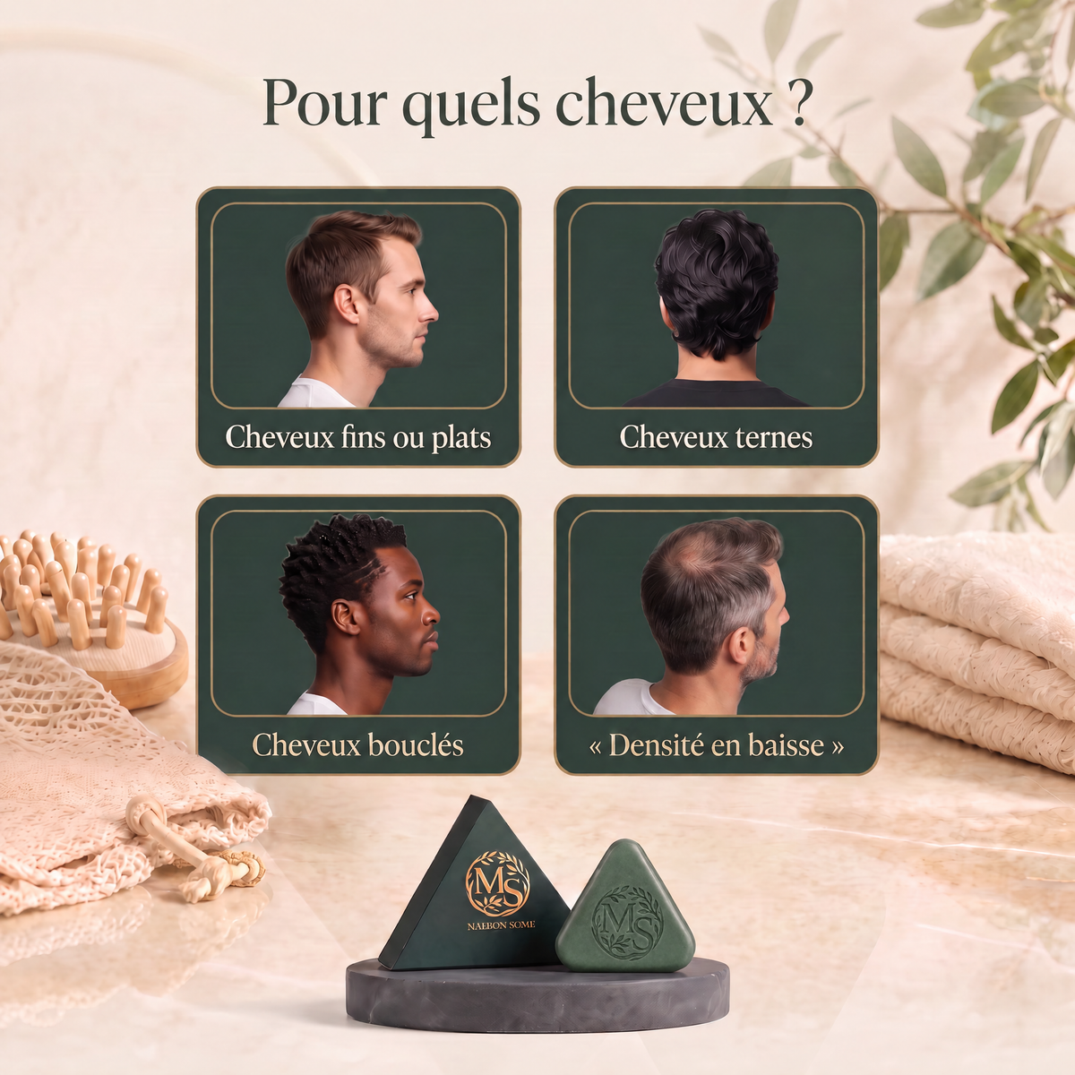 Savon Sumi Anti-Chute| 12 Plantes Coréennes Naturelles