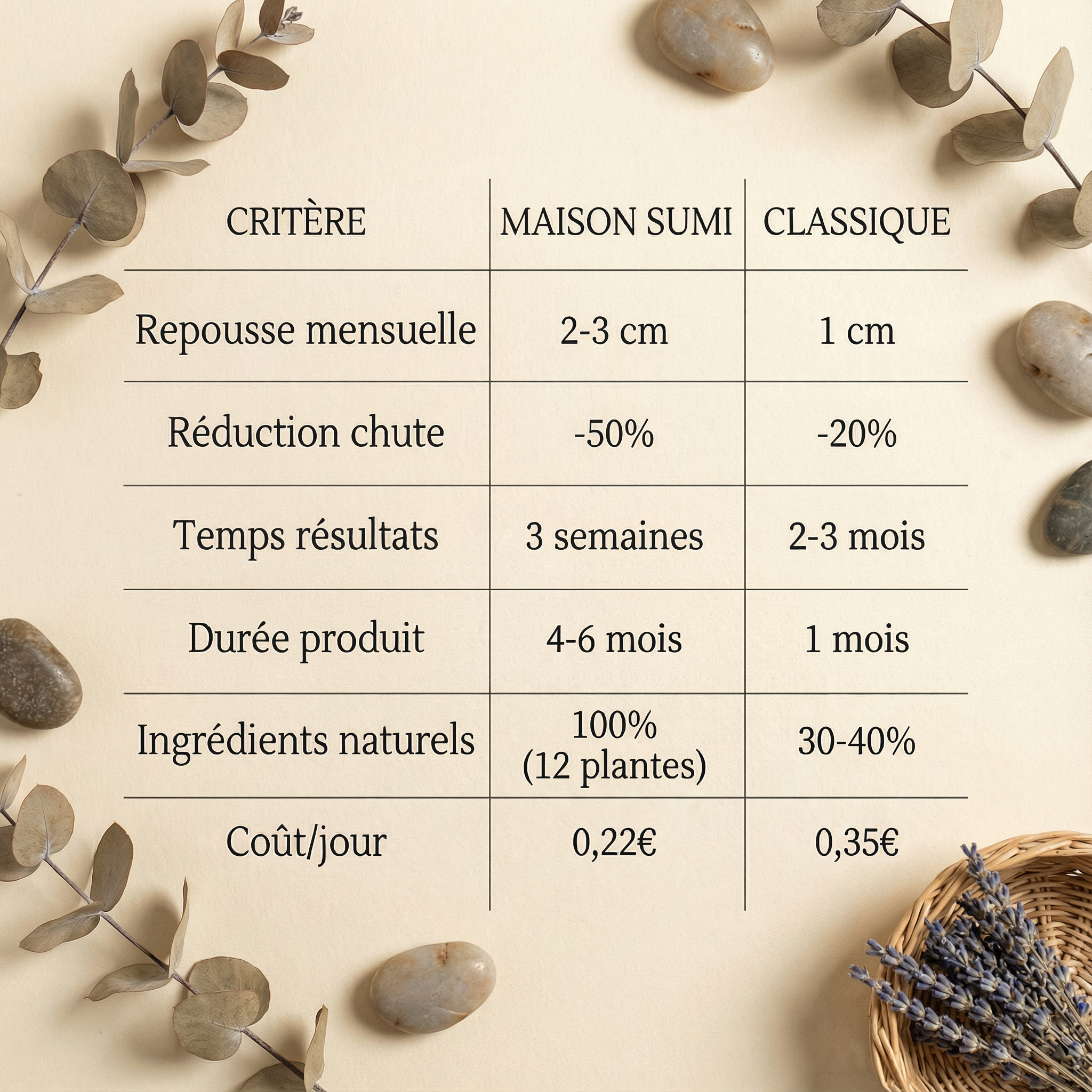 Savon Anti-Chute| 12 Plantes Coréennes Naturelles