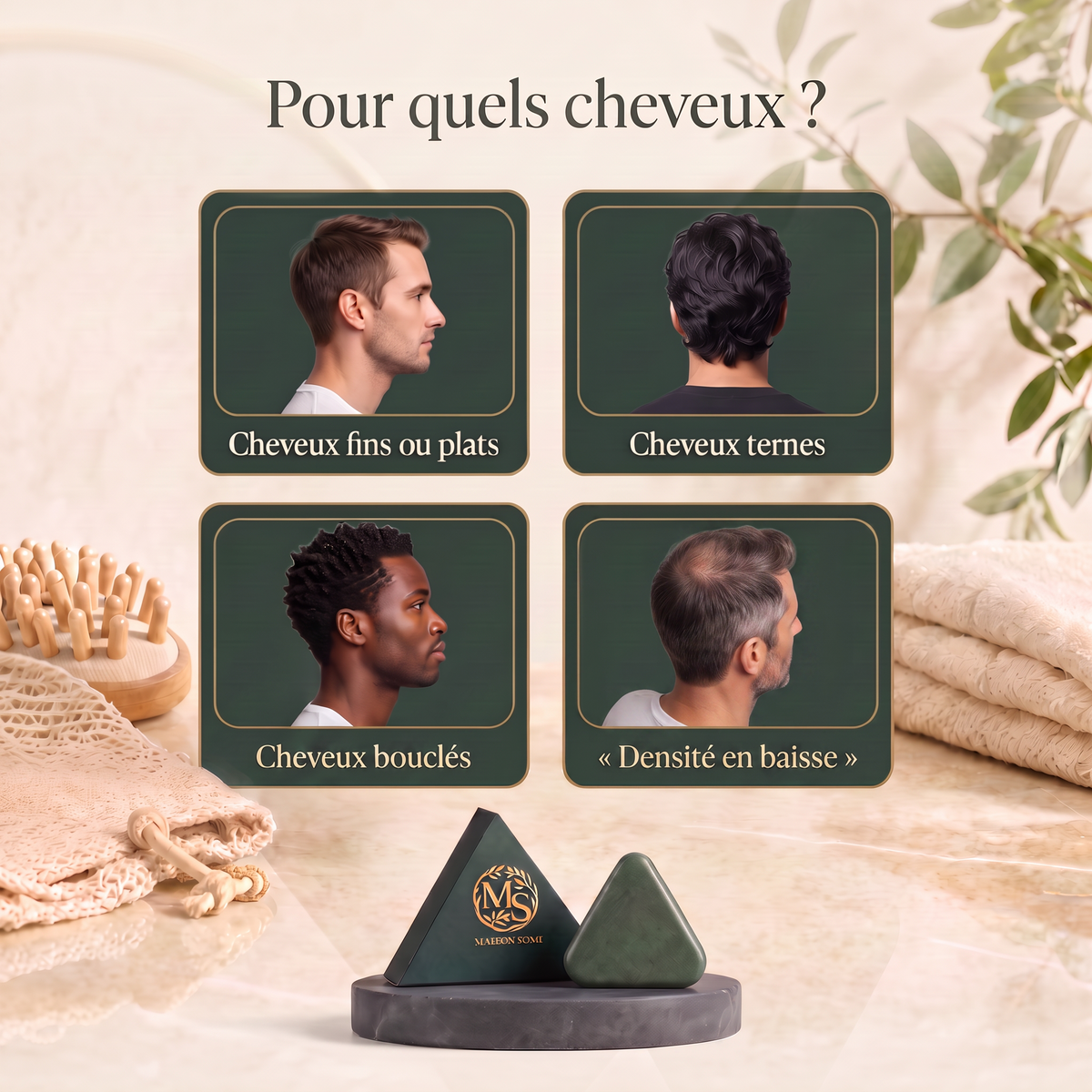 Savon Sumi Anti-Chute| 12 Plantes Coréennes Naturelles