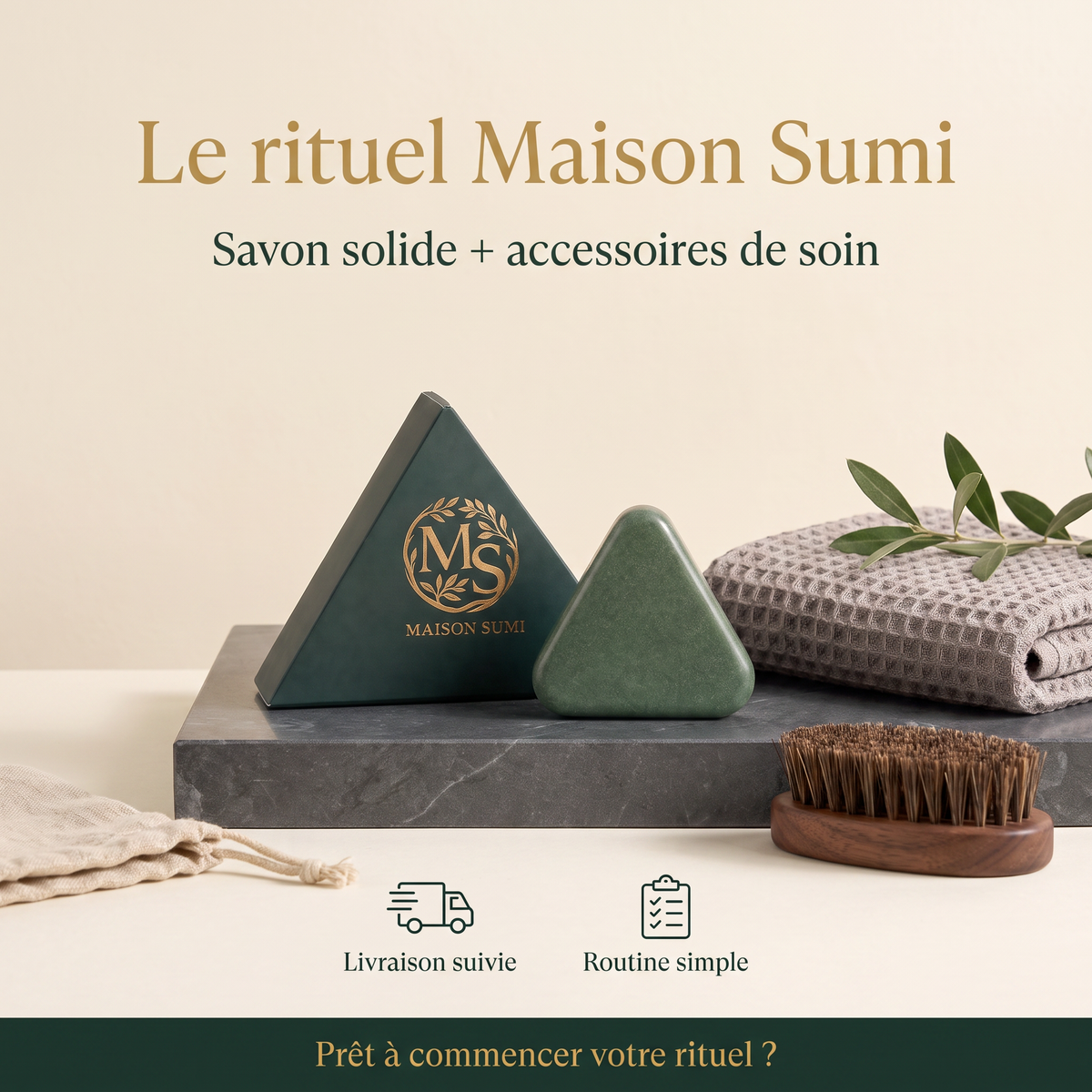 Savon Sumi Anti-Chute| 12 Plantes Coréennes Naturelles