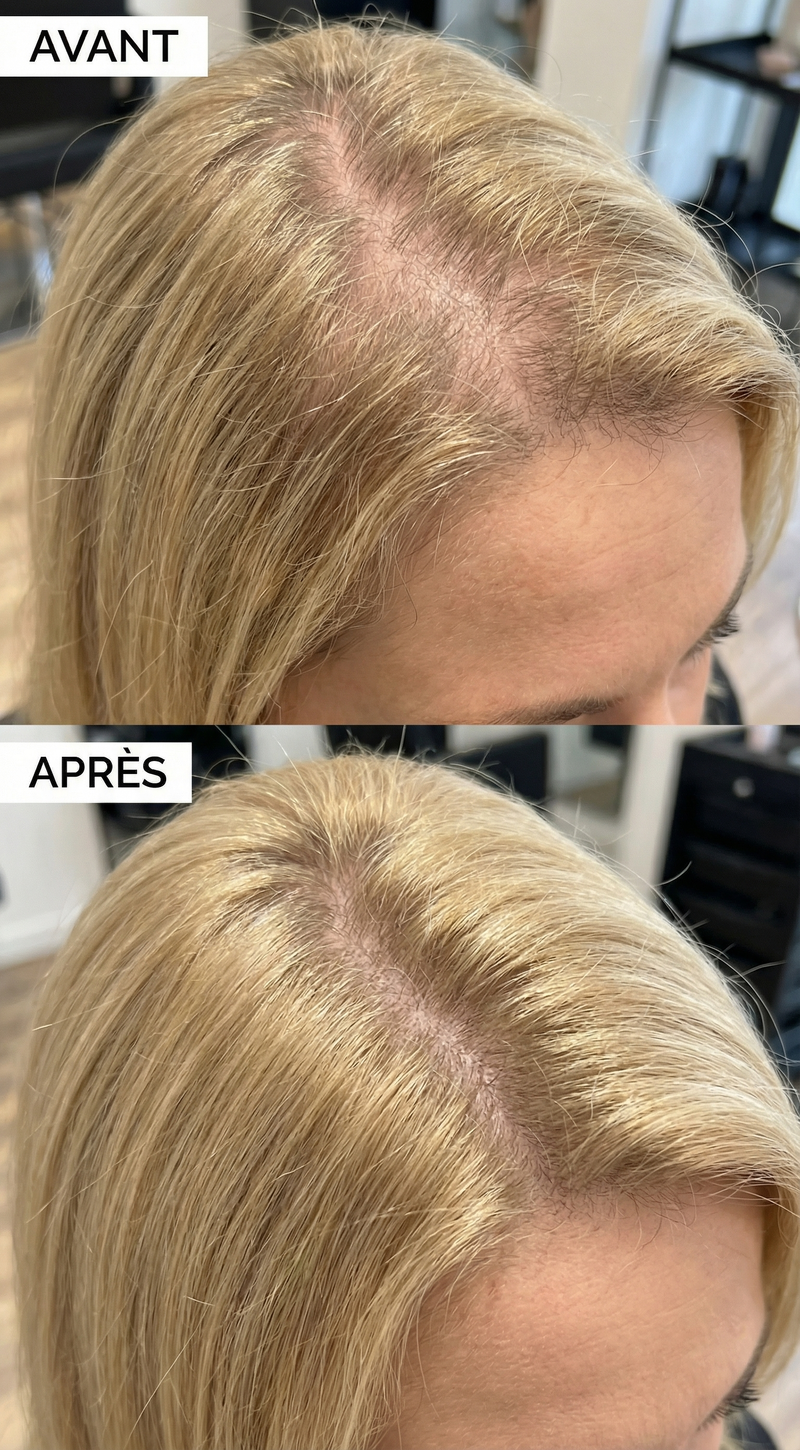 Capelli lunghi e sani
